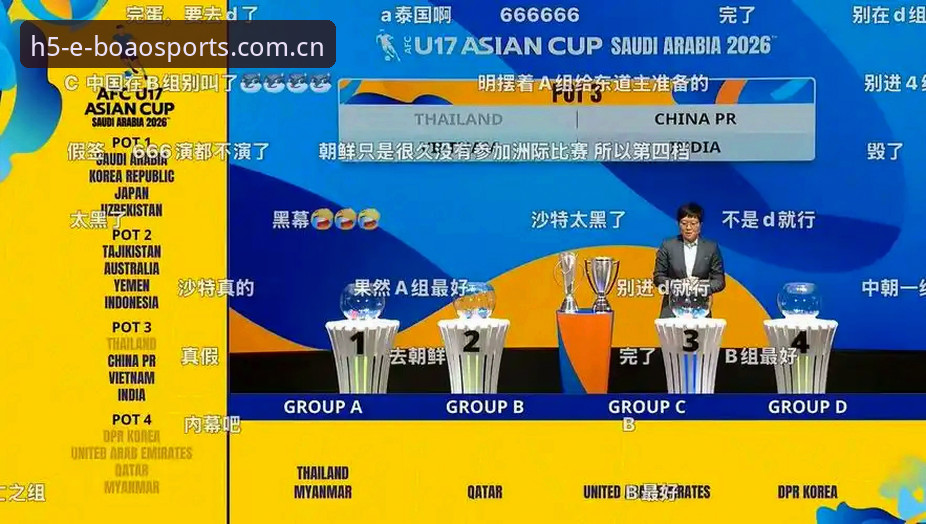U17世界杯抽签结果解读与博澳体育观赛体验完整指南
